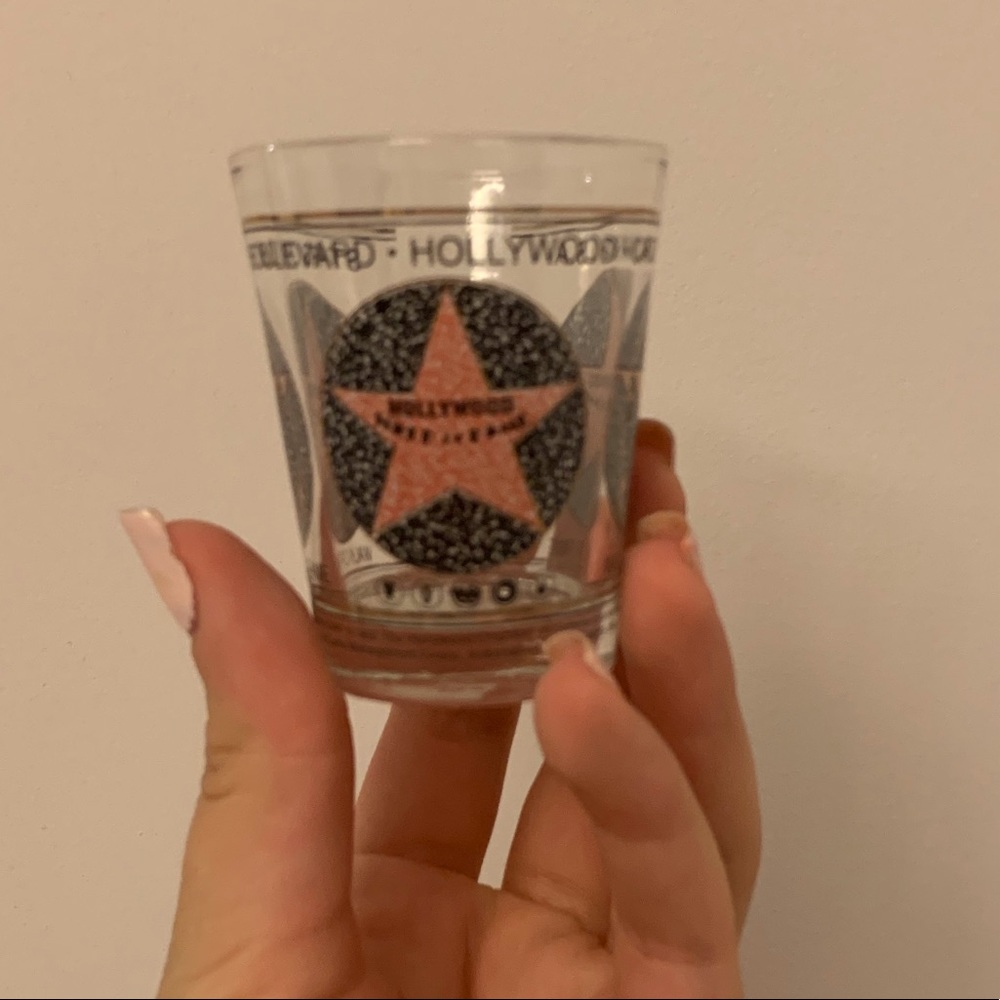 6 Hollywood Walk of Fame Shot Glasses!